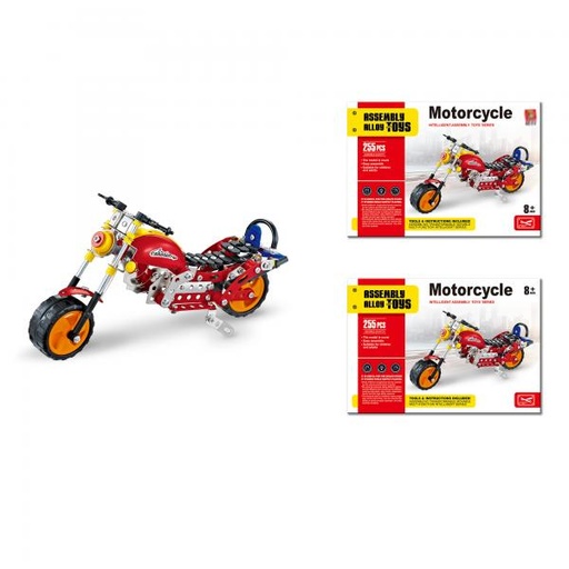 [WW512] Motocicleta Armable 255Pzs 8A+ (440080)