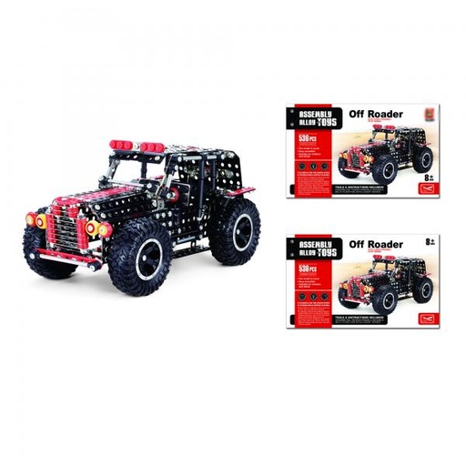 [WW503] Vehículo 4x4 OffRoad Armable 536pzs 8a+ (440066)