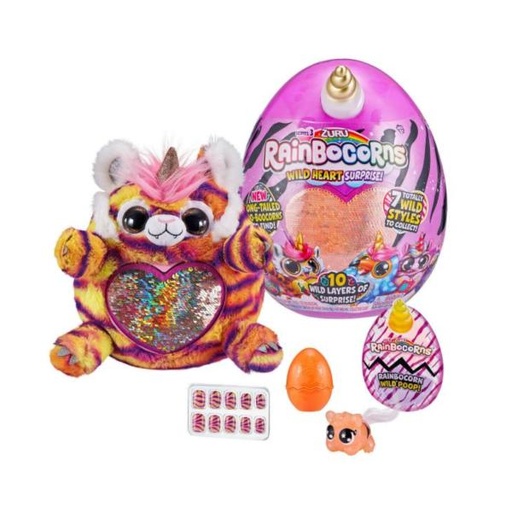 [ZU9215] Huevo Sorpresa Rainbocorns Wild Heart Serie3 3a+ (Surtido de 7 - Se venden por separado )
