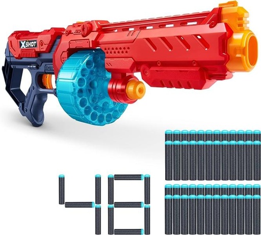 [ZU36270] Lanzador de Dardos de Espuma XShot Turbo Fire 8a+