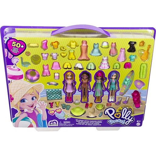 [MTGXV25] Polly Pocket Súper Pack Moda Acuática 4a+