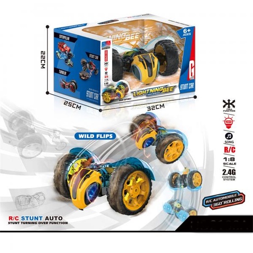 [WWUD2190A] Carro R/C Abeja Relámpago 1:8 6a+ (443746)