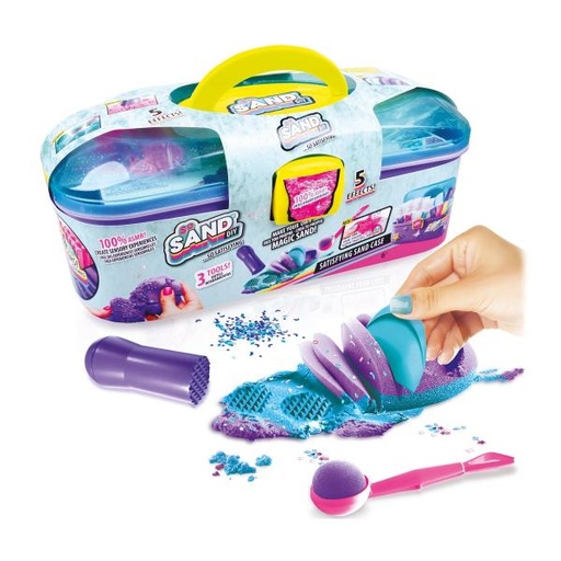 [CTSDD026] Caja Satisfatoria de Arena Mágica 5 Efectos 6a+