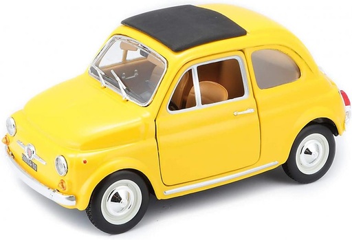 [MB1822098] Carro Fiat 500F (1965) Amarillo Esc:1:21 3a+ (220984)