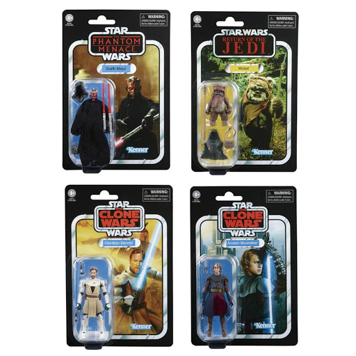 [HBE7763] Figura Star Wars Vintage 4a+ / Surtido de 4 / Se venden por separado