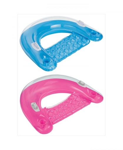 [INT58859] Flotador para Sentarse para Piscina 2 Colores 152x99cm ( Surtido de 2 Se venden por Separado )