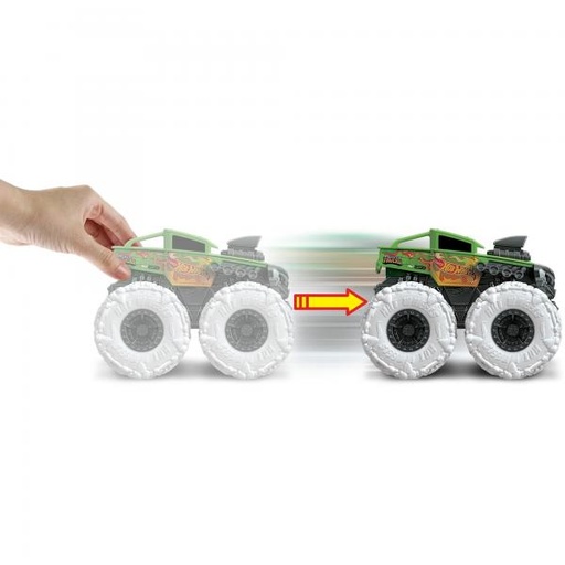[MTGVK37] Hot Wheels Carro Individual Monster TruckTwisted Tredz 3a+