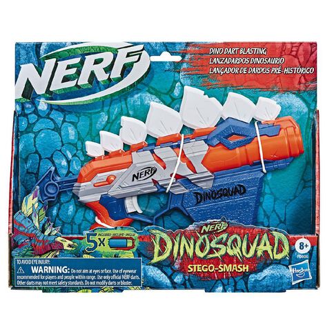 [HBF0806] Lanzador Nerf Dinosquad StegoSmash 8a+