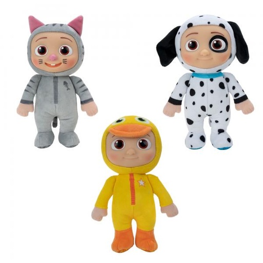 [JZCMW0017] Cocomelon Peluche Disfraz Animalitos (Surtido de 3 Se venden por Separado)18m+