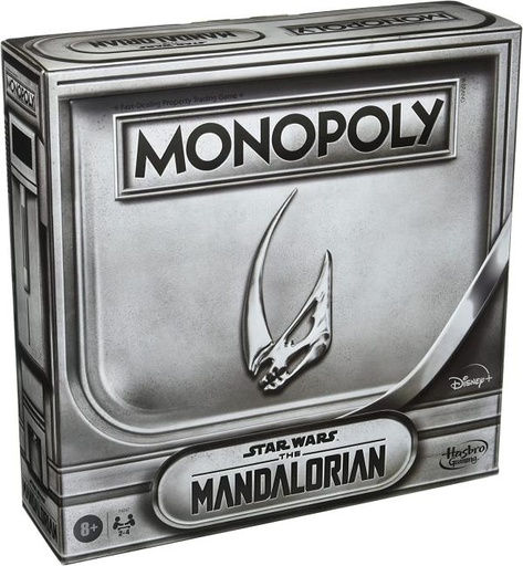 [HBF4257] Hasbro Games - Juego de Mesa Monopoly Star Wars Mandalorian 8a+
