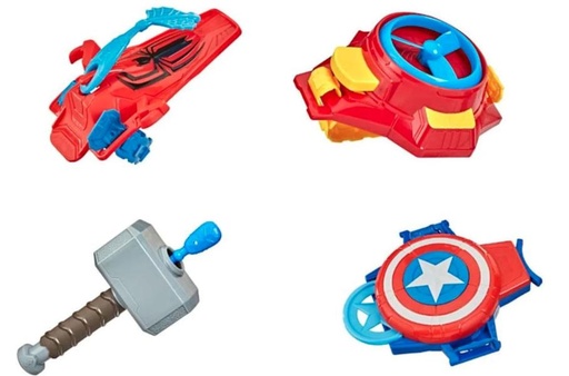 [HBF0522] Lanzadores y Garra Marvel 5a+ / Surtido de 3 / Se venden por separado