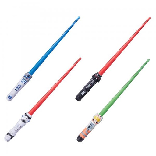 [HBF1037] Sable de Luz Scuad Star Wars 4a+ ( Surtido de 4 - Se venden por Separado )