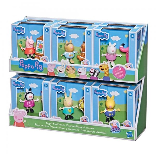 [HBF2179] Mini Figuras Peppa Pig Adventures 3a+ / Surtido de 6 / Se venden por separado