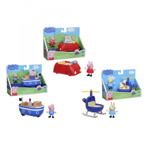[HBF2185] Pequeños Vehículos Peppa Pig 3a+ / Surtido de 3 / Se venden por Separado