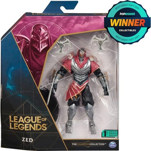 [BT6062261] Figura League of Legends Zed 1º Edición 12a+