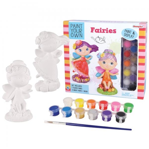 [CMDIY734] Hada de Yeso para Pintar Set de 2 3a+