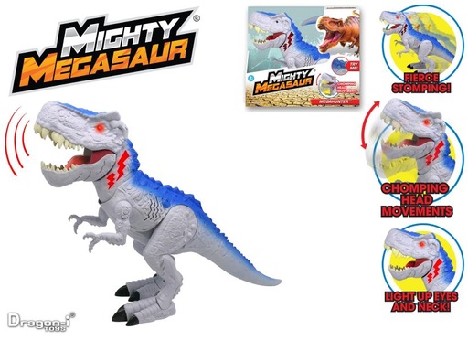 [DN80061] Dinosaurio Megahunter TRex con Luz y Sonidos Surtido de 2 ( Se venden por Separado) 3a+