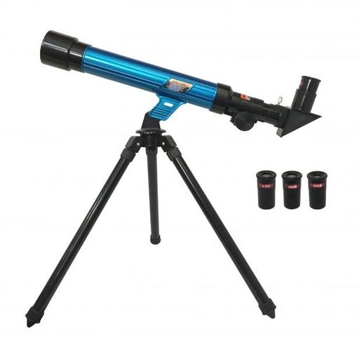 [ET23011] Telescopio Astronómico 20/30/40mm con Tripode 8a+