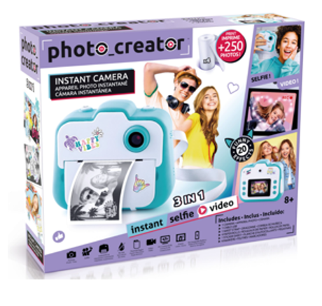 [CTCLK001] Cámara Instantánea 3en1 8a+