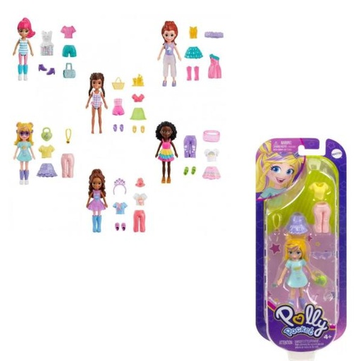 [MTHNF50] Polly Pocket con Accesorios Surt/6  4a+