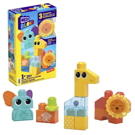 [MTHKN42] Fisher Price /  Mega Bloks Safari Rock 1a+