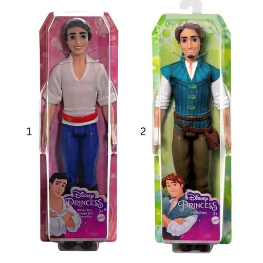 [MTHLV96] Muñecos Disney Princesas Principe Eric Flynn Rider 3a+