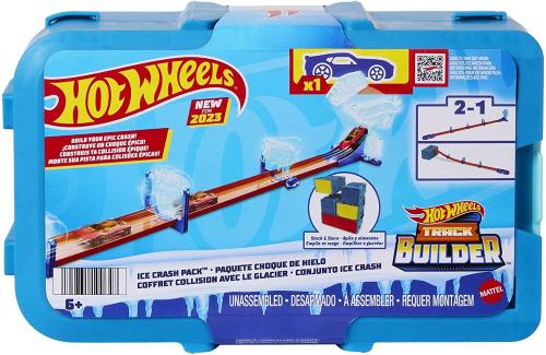 [MTHNJ66] Hot Wheels -  Paquete Choque de Hielo 4a+
