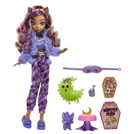 [MTHKY67] Muñeca Monster High Party Clawdeen Wolf Crescent 4a+