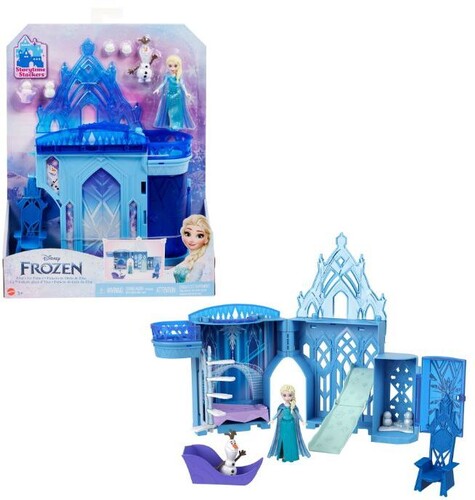 [MTHLX01] Muñeca Princesa Disney Frozen Elsa Palacio de Hielo 3a+