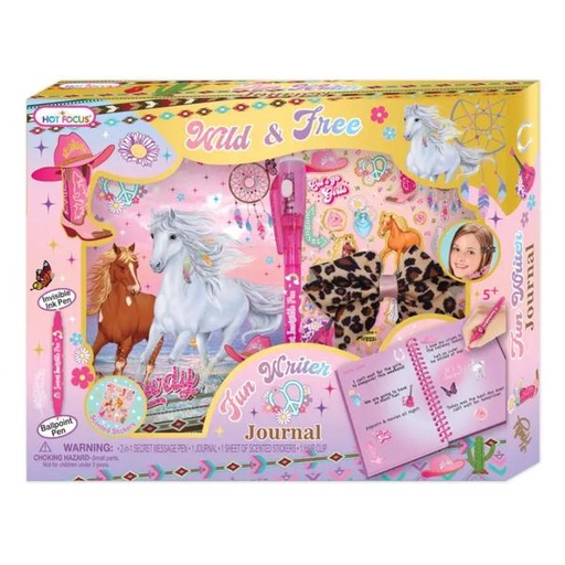 [HF205WF] Set de Libreta co Bolígrafo Invisible  C/ Calcomanias 5a+