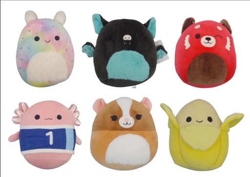 [JZSQCR02738] Peluches Squishmallows 3a+ 7.5" ( Surtido de 6 Se venden por Separado )