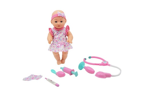 [GIG22204] Bebé con Accesorios de Doctor Dream Collection 2a+ ( Surtido de 2 - Se venden por Separdo )