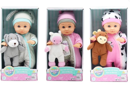 [GIG22608] Bebé con Mascota 2a+ ( Surtido de 3 - Se venden por Separado )