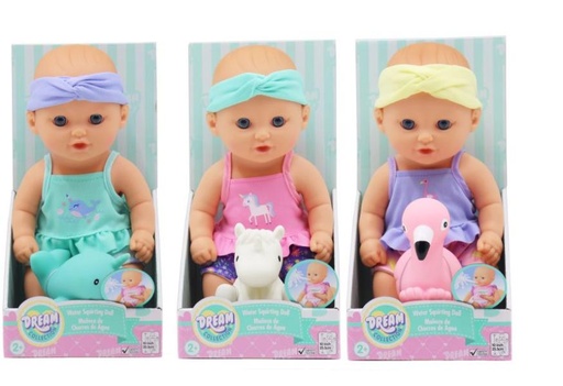 [GIG22408] Muñeca con Chorros de Agua Dream Collection 2a+ ( Surtido de 3 - Se venden por Separado )