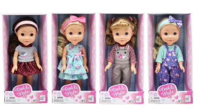 [GIG22502] Muñeca Estilo de Moda 3a+ ( Surtido de 4 - Se Venden por Separado )