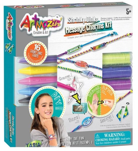 [TA08243] Set de Crea tu Propia Joyería Encogible 5a+