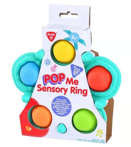 [PG2501] Juguete Sensorial Pop Me Fortalece las Manitas 6m+