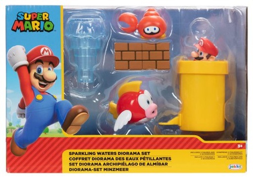 [JP413654] Figuras Nintendo Super Mario Bross Set Diorama Archipiélago de Almíbar 3a+