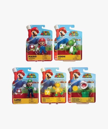 [JP413744] Figuras Nintendo Super Mario Bross Surt/5 3a+