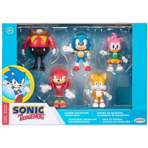 [JP414524] Figuras Clasicas de Colección de Sonic the Hedgehog set de 5 3a+