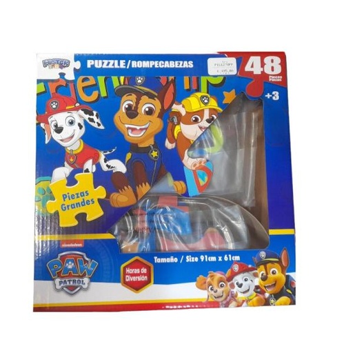 [PI11270PP] Rompecabezas de Piso Paw Patrol  48 Pzs 3a+