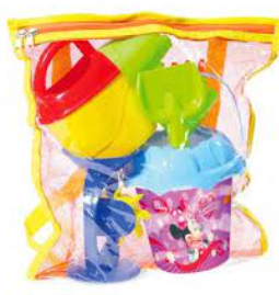 [PI3165] Bolso de Juguetes de Playa de Disney Junior de Minnie