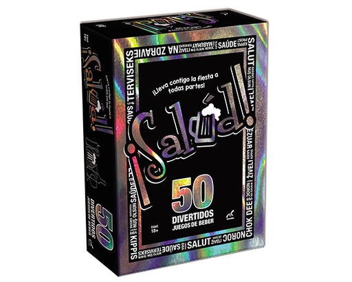 [PIJCA1455] Juego de Mesa ¡Salud! 50 Juegos de Beber 18a+