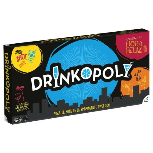 [PIJCA1662] Juego de Mesa Drinkopoly 18+