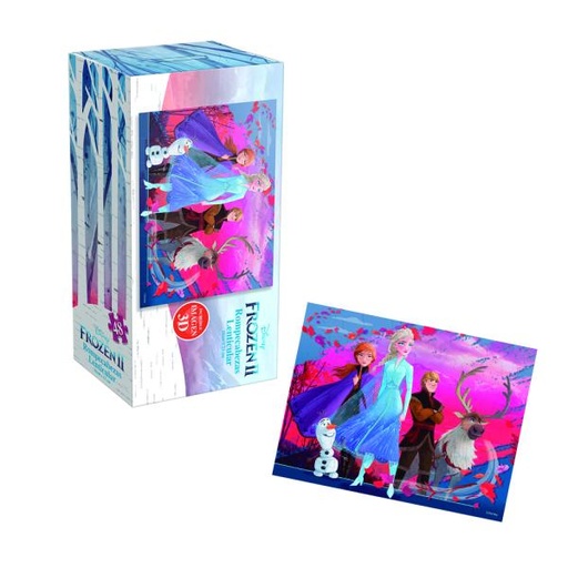 [PIJCA2408F] Rompecabezas Lenticular de Frozen II 48 Pzs 3a+