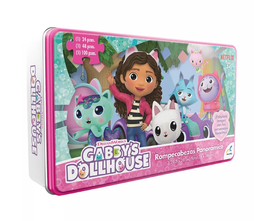 [PIJCA4151] Rompecabezas Panoramico 172 Pzs de Gabby's Dollhouse 3a+
