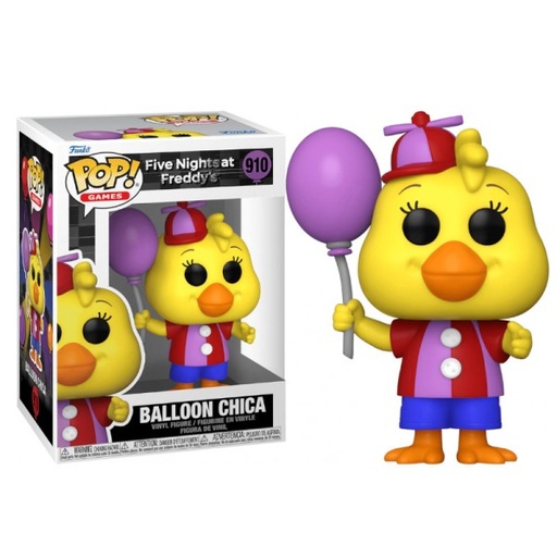 [FK67626] Figura Funko Pop! Five Nightsat Freddy`s (910) Balloon Chica 3a+