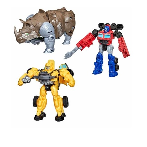 [HBF3896] Figuras Transformers Rise of the Beasts 6a+ / Surtido de 3 / Se venden por Separado