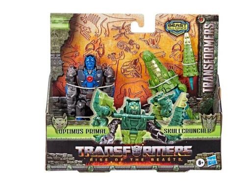 [HBF3898] Figuras Transformers Rise of the Beasts Set de 2 / 6a+ / Surtido de 3 / Se venden por Separado