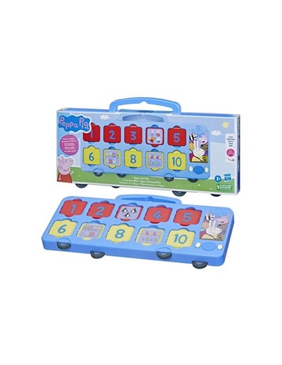 [HBF6411] Autobus Cuenta con Peppa Pig 1.2.3 2a+